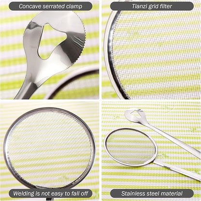 Stainless Steel 2 in 1 Food Clip