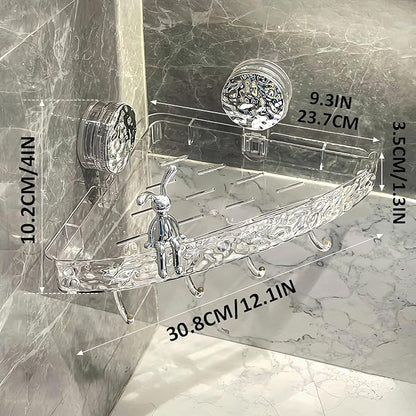 Acrylic Wall Mounted shelf