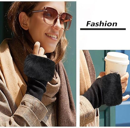 Women Fingerless Gloves