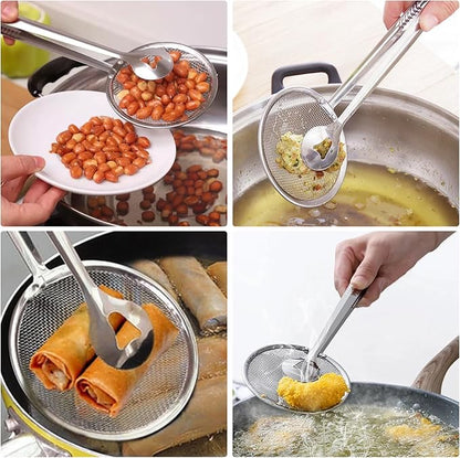 Stainless Steel 2 in 1 Food Clip