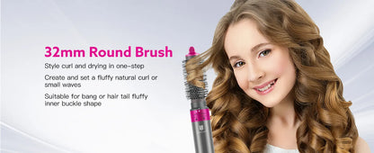 5 in 1 Multifunctional Hair Dryer Comb Styler