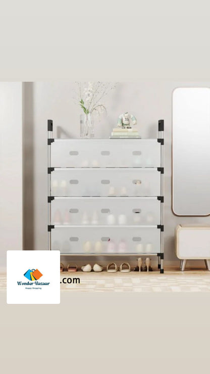 5 LAYERS Dust Proof Shoe Rack