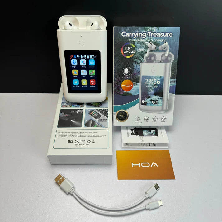 TF20 Box Airpods and power bank