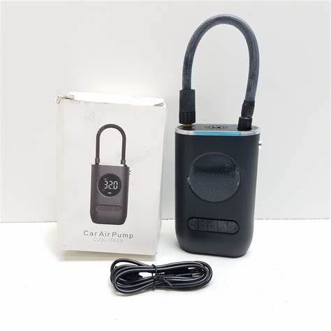 Portable car air pump