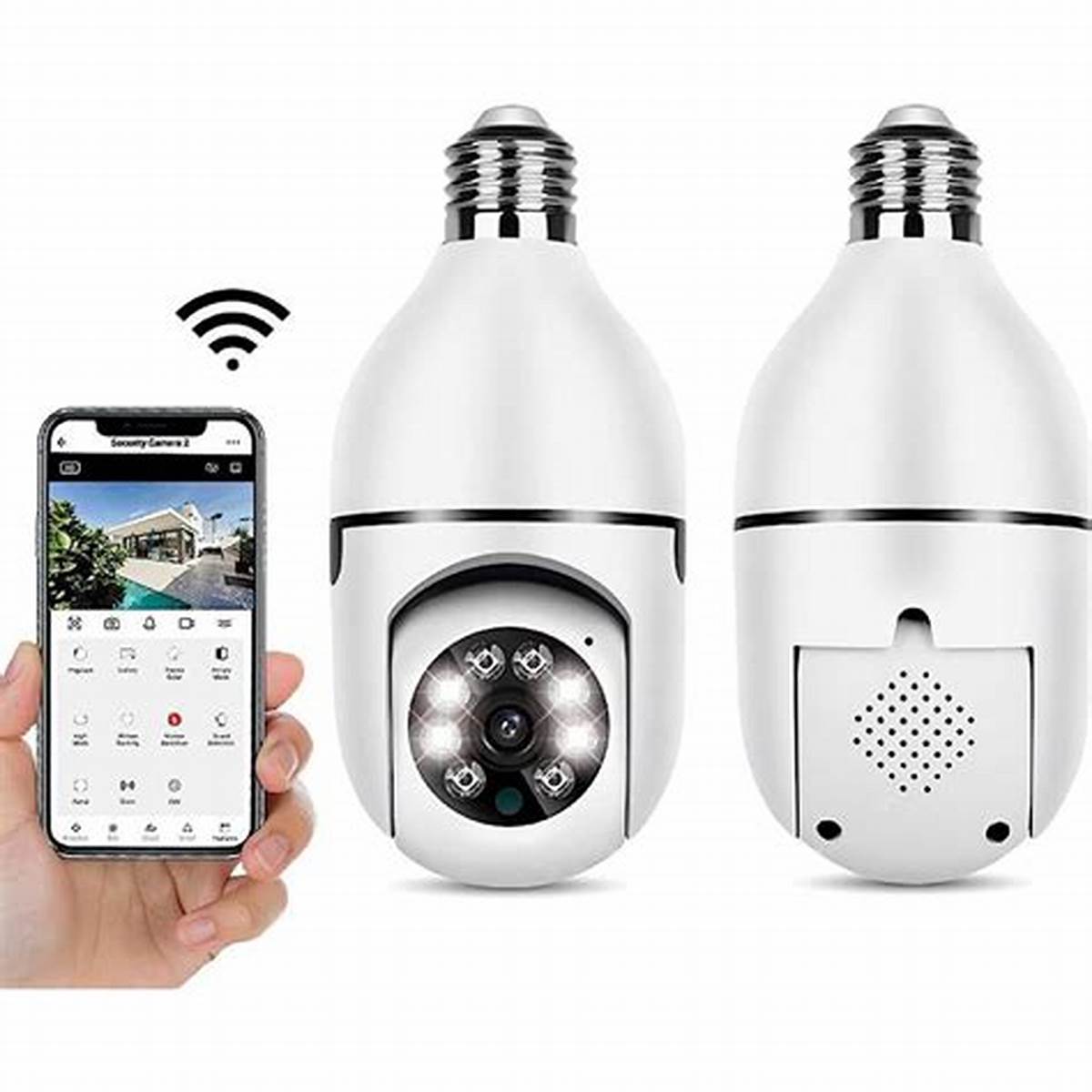 Wifi- Bulb Holder Camera