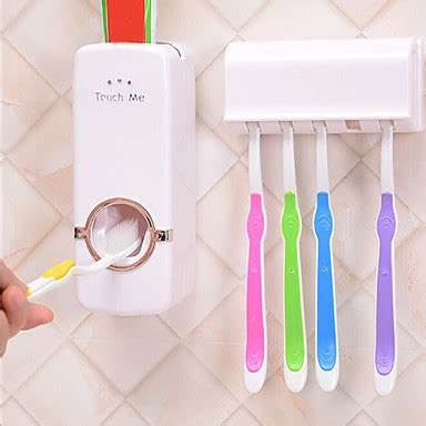 Toothpaste Dispenser And Holder
