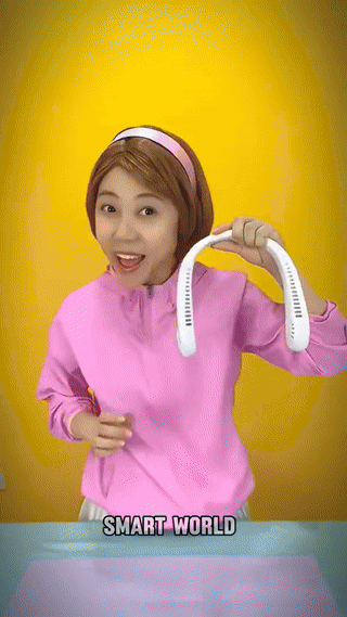 Portable Rechargeable Neck Fan