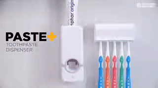 Toothpaste Dispenser And Holder