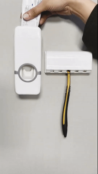 Toothpaste Dispenser And Holder