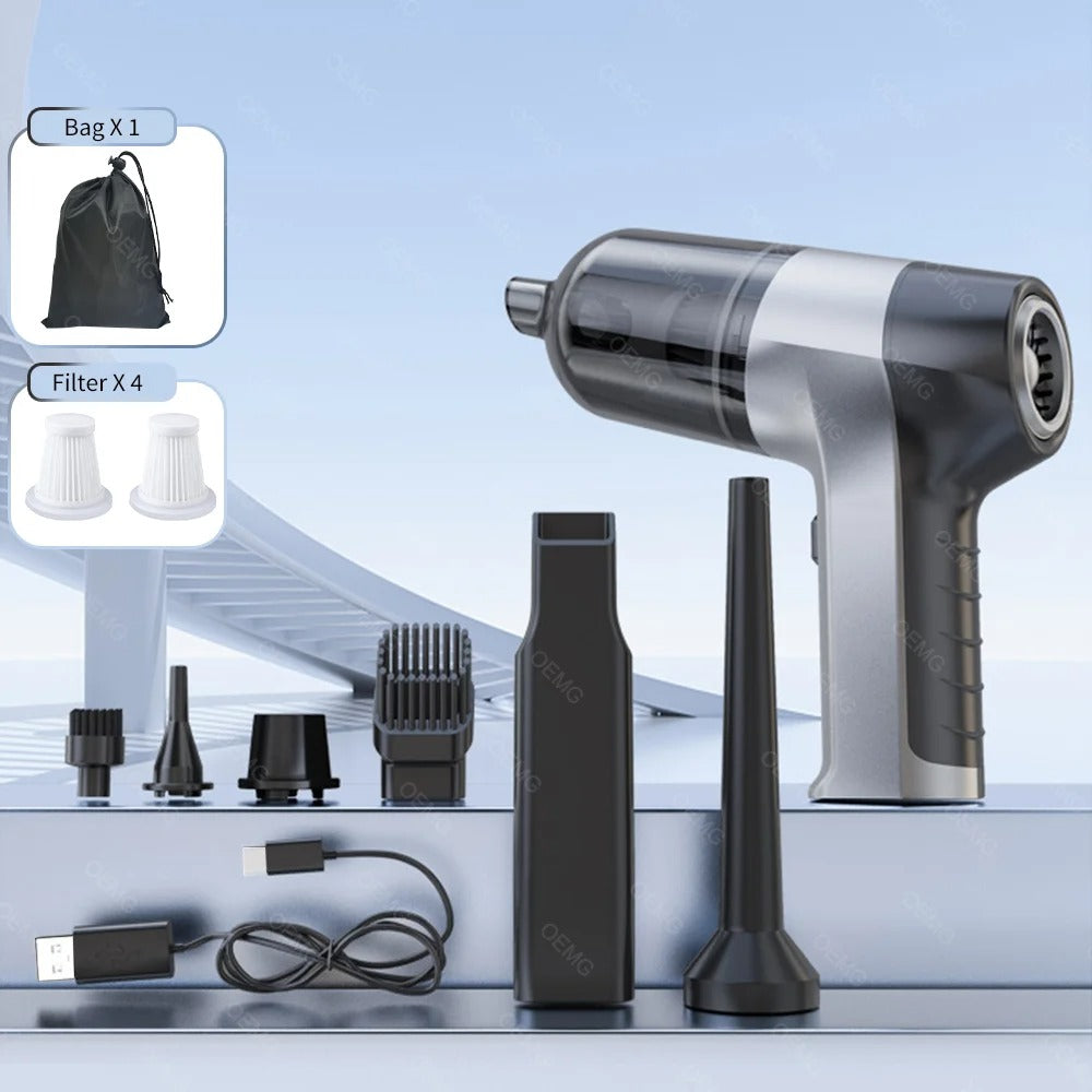 Cordless Handheld Auto Vacuum Home & Car Dual Use