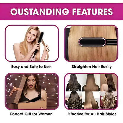 2 in 1 Electric Hair Straightener And Curler