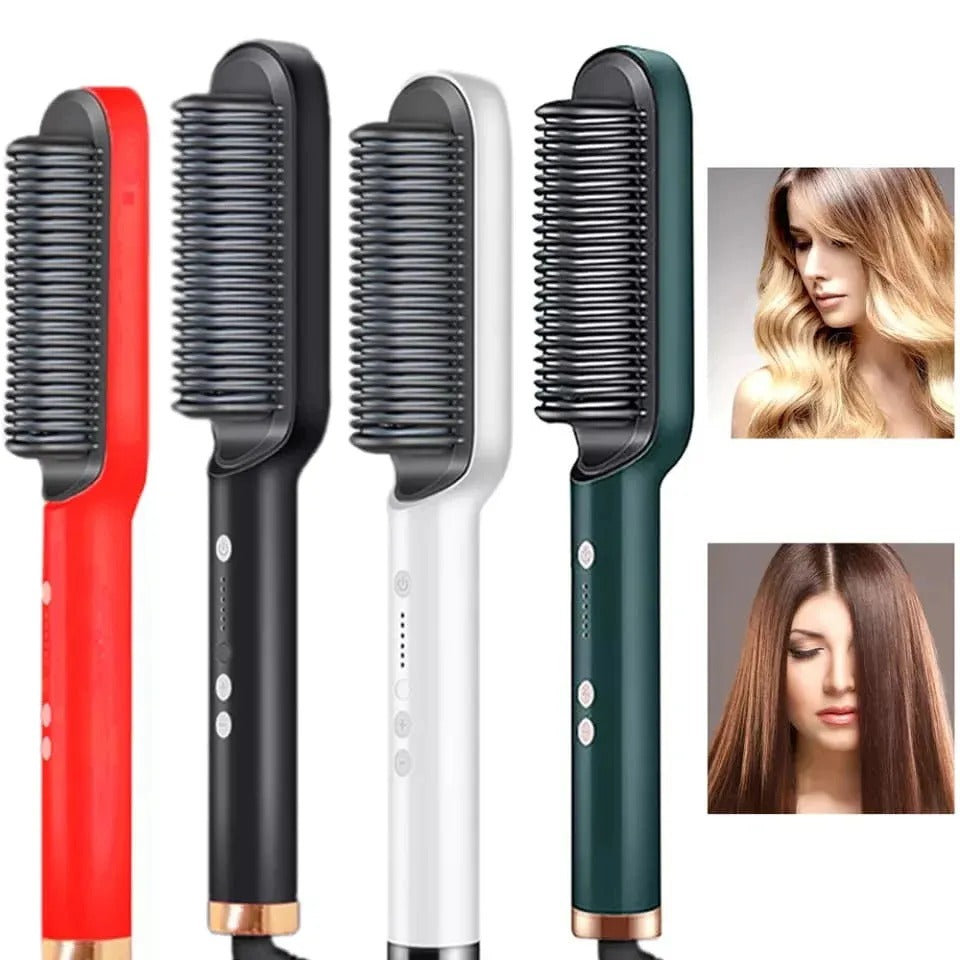 2 in 1 Electric Hair Straightener And Curler