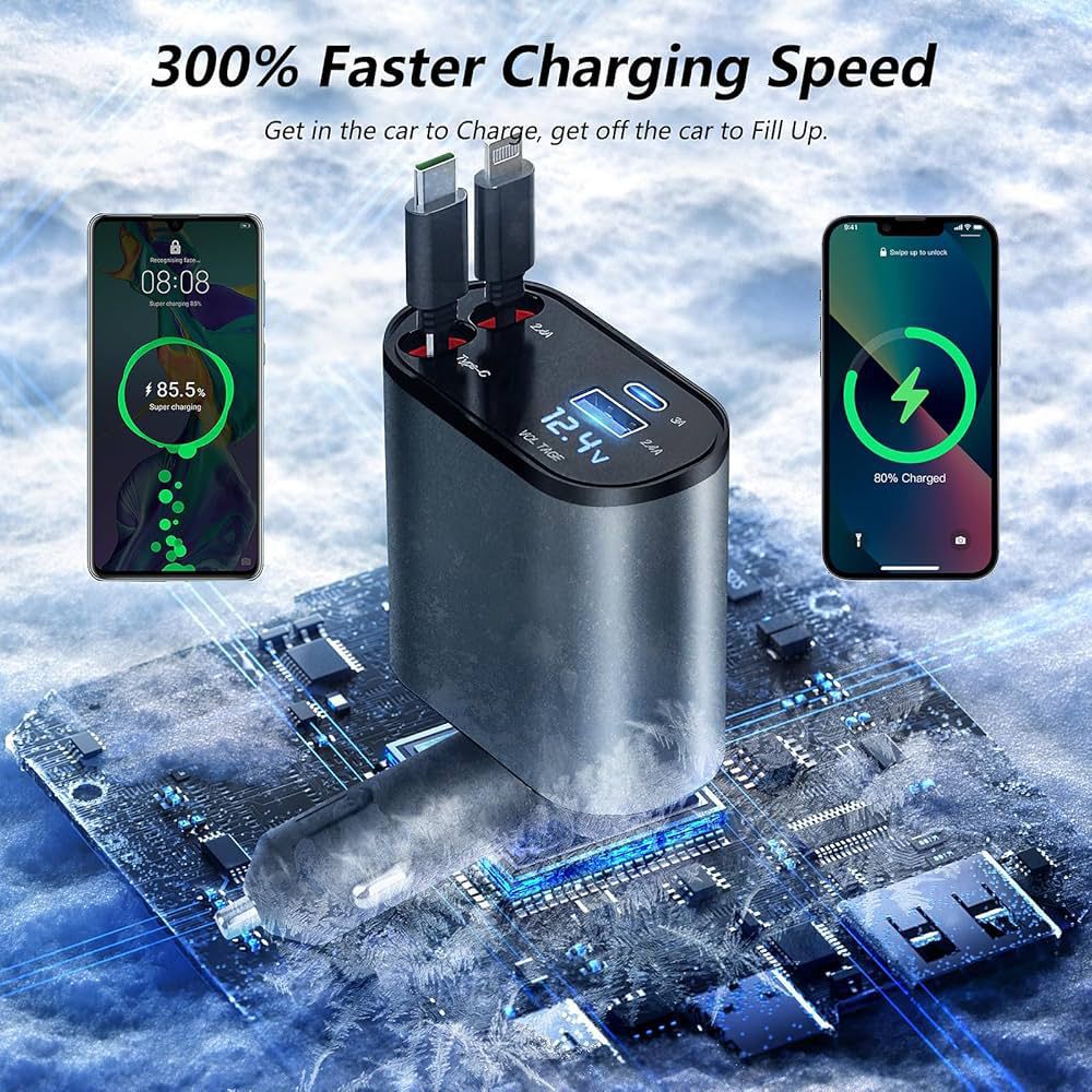 Car Charger Retractable