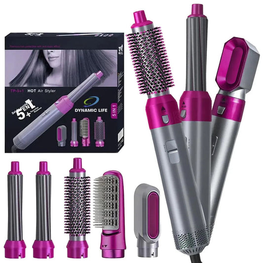 5 in 1 Multifunctional Hair Dryer Comb Styler