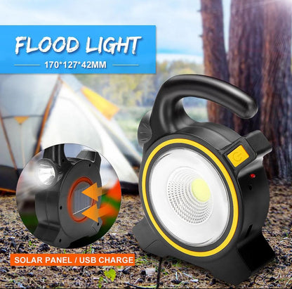 Solar & USB Charging Emergency Light