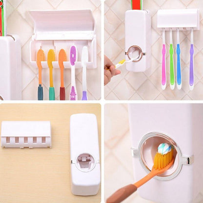 Toothpaste Dispenser And Holder