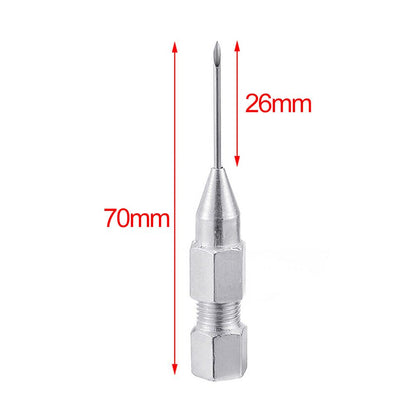 Grease GUN Needle Tip OF The Mouth
