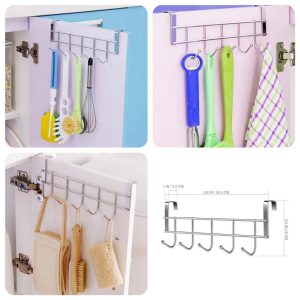 5-Hook Stainless Steel