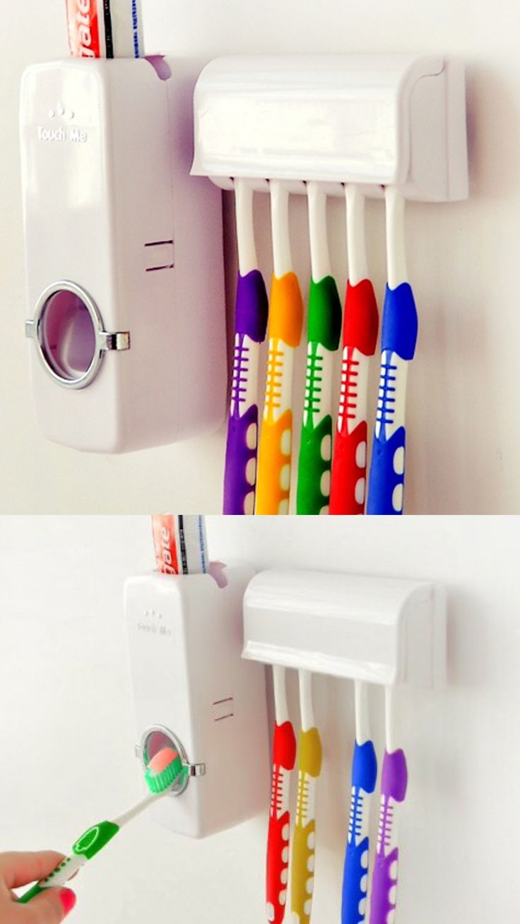 Toothpaste Dispenser And Holder