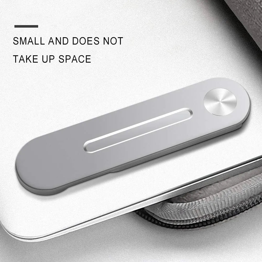 Magnetic Foldable Laptop Side Phone Holder