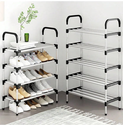5 Layer Stainless Steel Shoe Rack