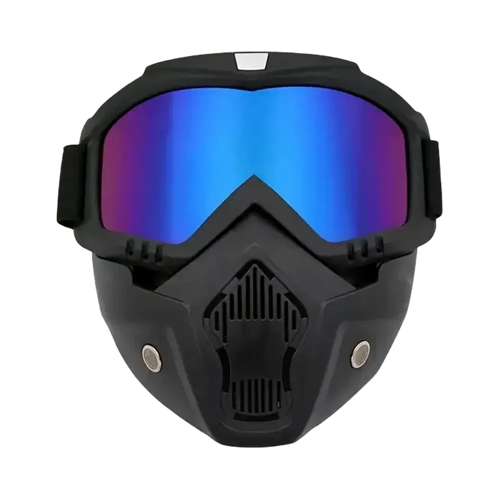 Detachable Bike face Mask
