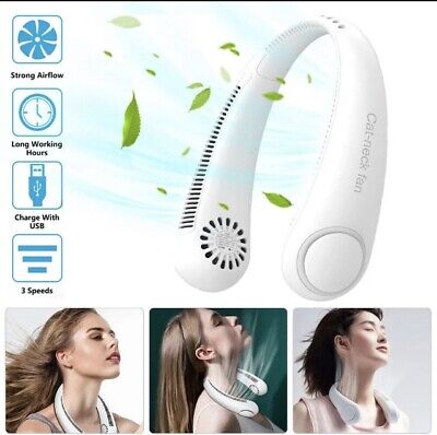 Portable Rechargeable Neck Fan