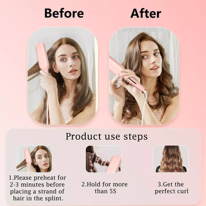 Portable Hair Curling Device wave 32mm