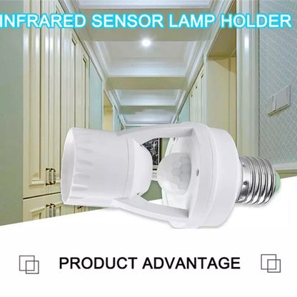Bulb Holder with Sensor Motion