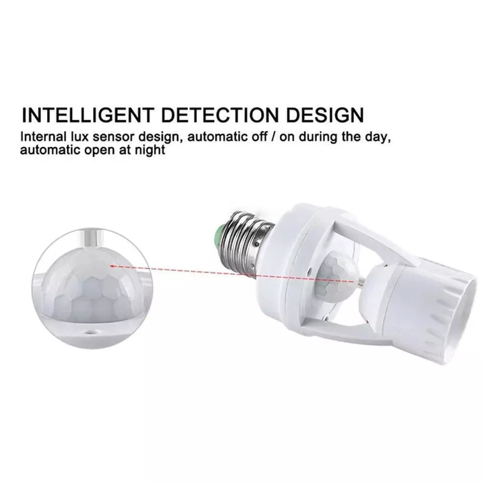 Bulb Holder with Sensor Motion