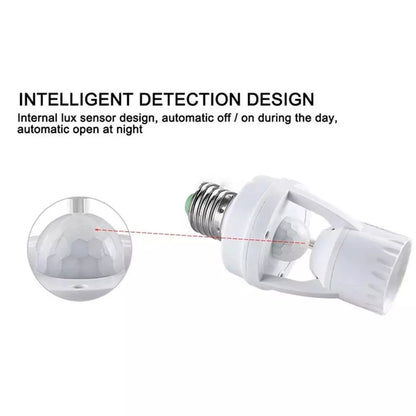 Bulb Holder with Sensor Motion