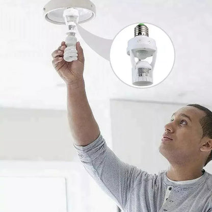 Bulb Holder with Sensor Motion